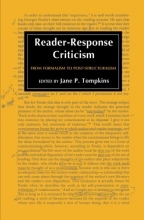 Cover art for Reader-Response Criticism: From Formalism to Post-Structuralism