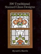 Cover art for 390 Traditional Stained Glass Designs (Dover Stained Glass Instruction)