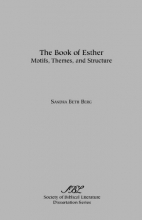 Cover art for The Book of Esther (Dissertation Series; 44)