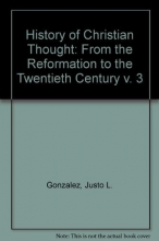 Cover art for A History of Christian Thought, Vol. 3: From the Protestant Reformation to the Twentieth Century