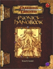 Cover art for Psionics Handbook (Dungeons & Dragons d20 3.0 Fantasy Roleplaying)