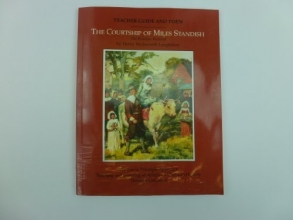 Cover art for Teacher guide and poem, The courtship of Miles Standish, the Puritan pastoral by Henry Wadsworth Longfellow: For use in principle approach teaching ... Christian history through literature