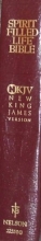 Cover art for Spirit-filled Life Bible NKJV Burgundy Bonded Leather (2255BG)