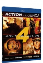 Cover art for Action Legends: 4 Movie Collection  [Blu-ray]