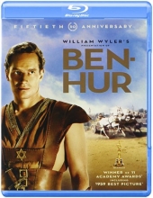 Cover art for Ben-Hur 50th Anniversary 2-Disc Blu-ray Combo Pack (AFI Top 100)