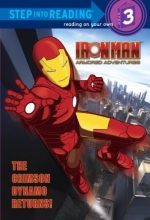 Cover art for The Crimson Dynamo Returns! (Marvel: Iron Man) (Step into Reading)
