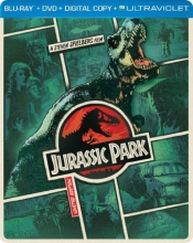 Cover art for Jurassic Park  (Blu-ray + DVD + DIGITAL with UltraViolet)