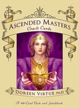 Cover art for Ascended Masters Oracle Cards: 44-Card Deck and guidebook