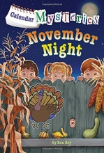 Cover art for Calendar Mysteries #11: November Night (A Stepping Stone Book(TM))