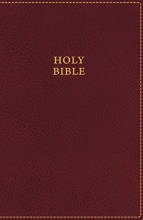 Cover art for KJV, UltraSlim Bible, Imitation Leather, Burgundy, Red Letter Edition (Classic Series)