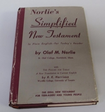Cover art for Norlie's Simplified New Testament in Plain English for Today's Reader a New Translation from the Greek with Psalms for Today