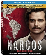 Cover art for Narcos: Season 1 [Blu-ray + Digital HD]