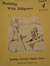 Cover art for Building with Diligence, English 4 Worksheets
