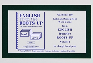 Cover art for English from the Roots Up Flashcards, Vol. 1