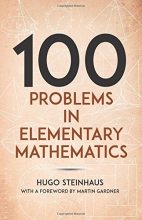 Cover art for One Hundred Problems in Elementary Mathematics (Dover Books on Mathematics)