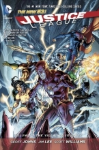 Cover art for Justice League, Vol. 2: The Villain's Journey (The New 52)