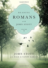 Cover art for Reading Romans with John Stott (Reading the Bible with John Stott)