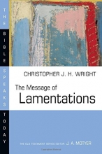 Cover art for The Message of Lamentations (Bible Speaks Today)