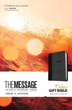 Cover art for The Message Deluxe Gift Bible: The Bible in Contemporary Language