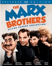 Cover art for The Marx Brothers Silver Screen Collection  - Restored Edition [Blu-ray]