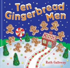 Cover art for Ten Gingerbread Men (Moulded Counting Books)