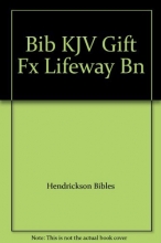 Cover art for Bib KJV Gift Fx Lifeway Bn