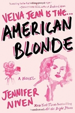 Cover art for American Blonde: Book 4 in the Velva Jean series