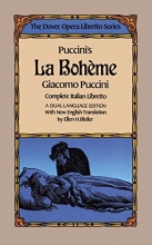 Cover art for Puccini's La Boheme (Dover Opera Libretto Series) (English and Italian Edition)