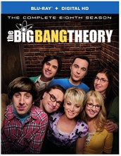 Cover art for Big Bang Theory: Season 8 Blu-ray