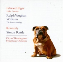 Cover art for Elgar: Violin Concerto/Vaughan Williams: The Lark Ascending