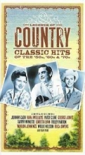 Cover art for Legends of Country : Classic Hits of the 50's, 60's and 70's (3 CD BOX SET) + Bonus