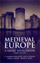 Cover art for Medieval Europe: A Short Source Book