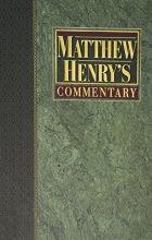 Cover art for MATTHEW HENRY'S COMMENTARY / Volume 3 (Commentary On The Whole Bible/ Volume 3 Only; Job to Song of Solomon)