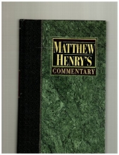 Cover art for Matthew Henry Commentary - Matthew to John Volume 5 (1991 Copy)