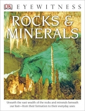 Cover art for DK Eyewitness Books: Rocks & Minerals