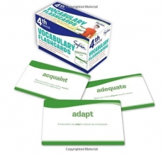Cover art for 4th Grade Vocabulary Flashcards: 240 Flashcards for Improving Vocabulary Based on Sylvan's Proven Techniques for Success (Sylvan Language Arts Flashcards)