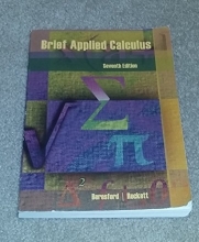 Cover art for Brief Applied Calculus
