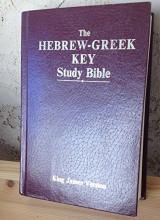 Cover art for Hebrew Greek Key Study Bible