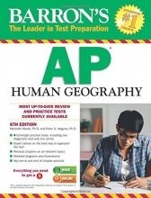 Cover art for Barron's AP Human Geography, 6th Edition