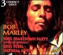 Cover art for Bob Marley Soul Shakedown Party; Soul Rebel; Natural Mystic
