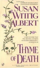 Cover art for Thyme of Death (China Bayles 1)