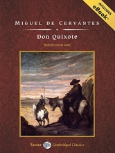 Cover art for Don Quixote, with eBook (Tantor Unabridged Classics)