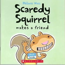 Cover art for Scaredy Squirrel Makes a Friend