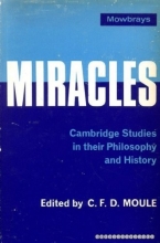 Cover art for Miracles;: Cambridge studies in their philosophy and history,