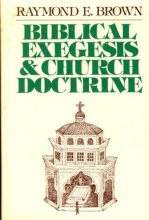 Cover art for Biblical exegesis and church doctrine.