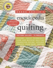 Cover art for Donna Kooler's Revised Encyclopedia of Quilting (Leisure Arts #15962) (Donna Kooler's Encyclopedia of ...)