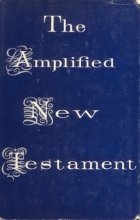 Cover art for The Amplified New Testament