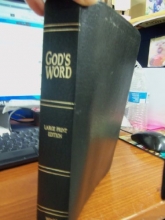 Cover art for Large Print Bible