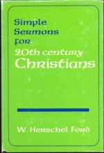 Cover art for Simple Sermons for 20th Century Christians