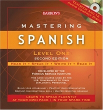 Cover art for Mastering Spanish, Level One with Audio CDs (Mastering Languages Series)